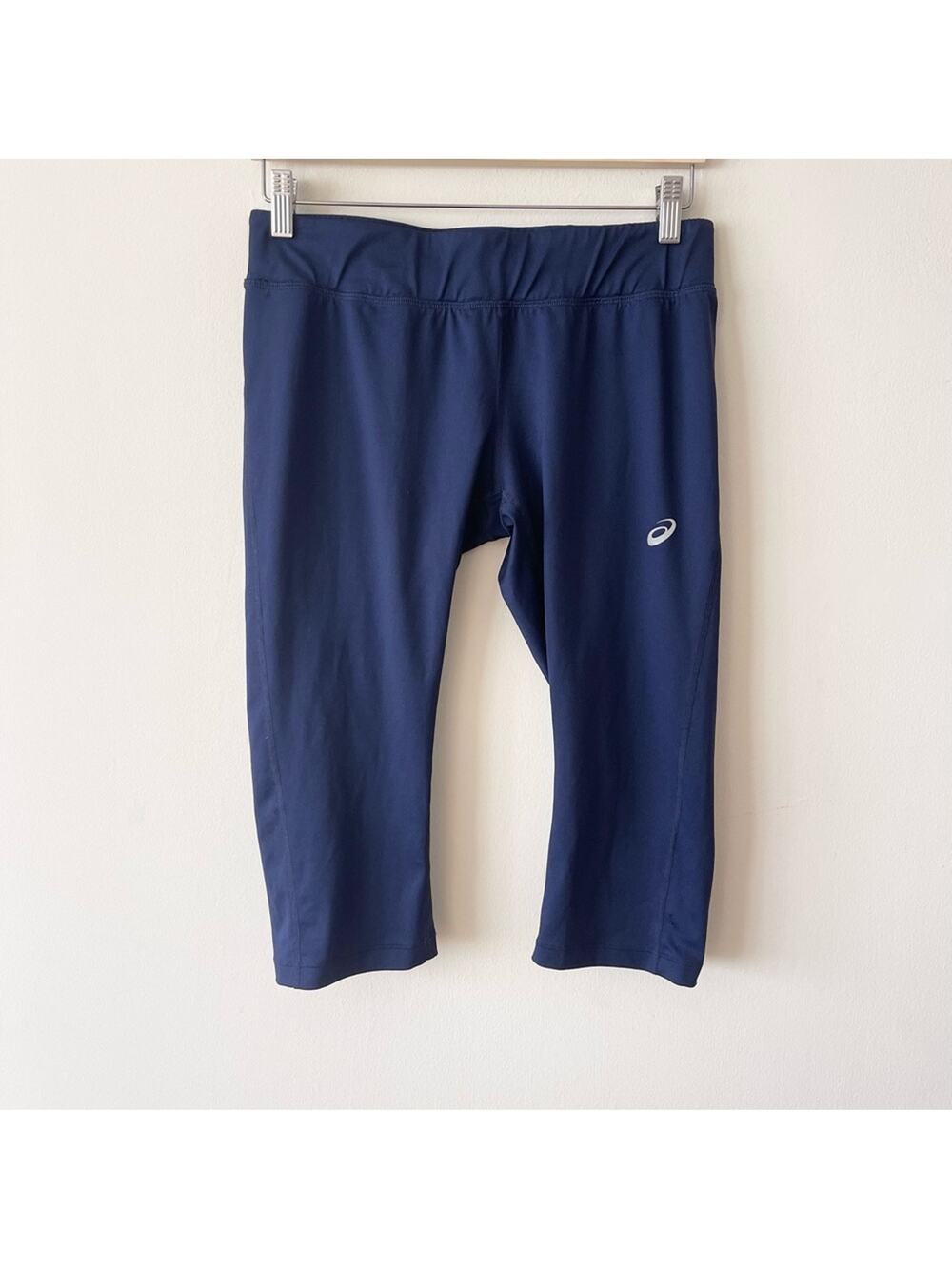 Asics Deep Blue Athletic Capris Women’s Leggings size L